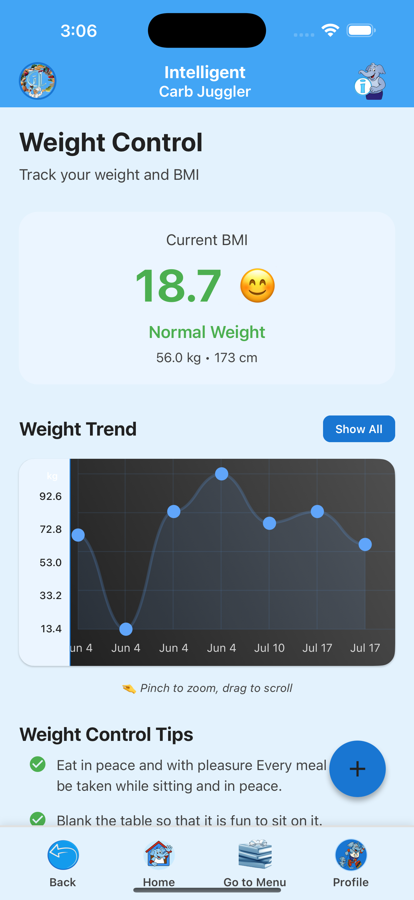 iCJ – Smart Nutrition & Diabetes Assistant gallery - Mobile view 11