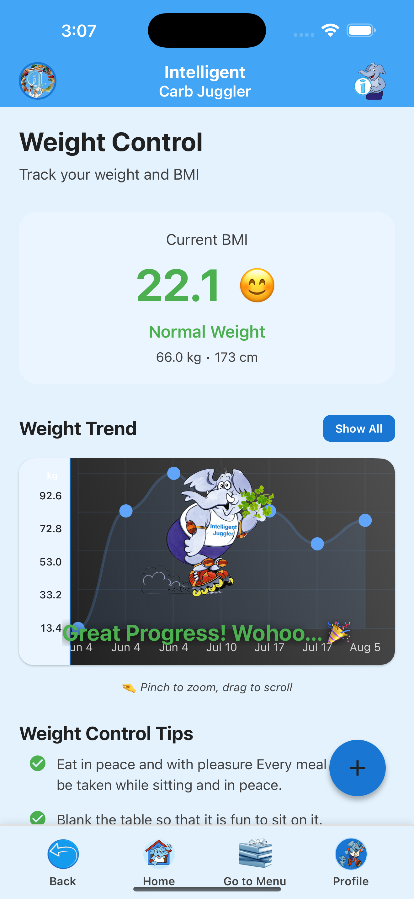 iCJ – Smart Nutrition & Diabetes Assistant gallery - Mobile view 12