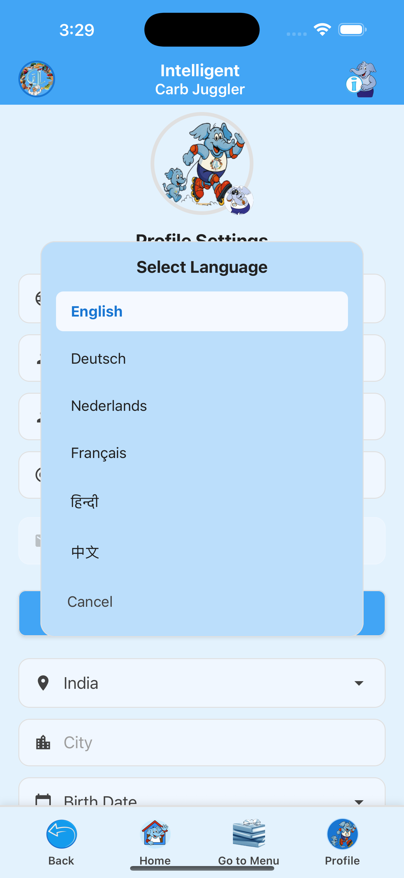 iCJ – Smart Nutrition & Diabetes Assistant gallery - Mobile view 1