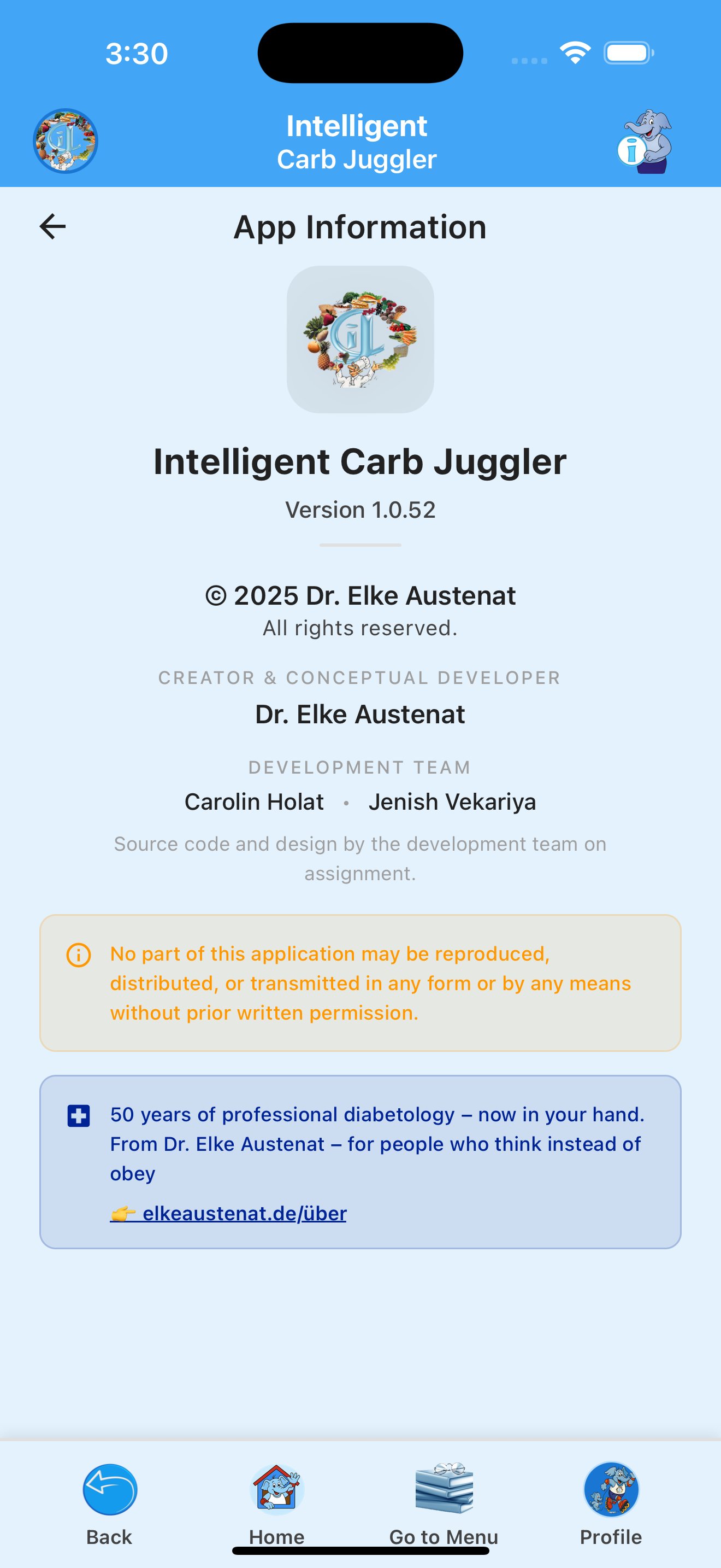iCJ – Smart Nutrition & Diabetes Assistant gallery - Mobile view 3