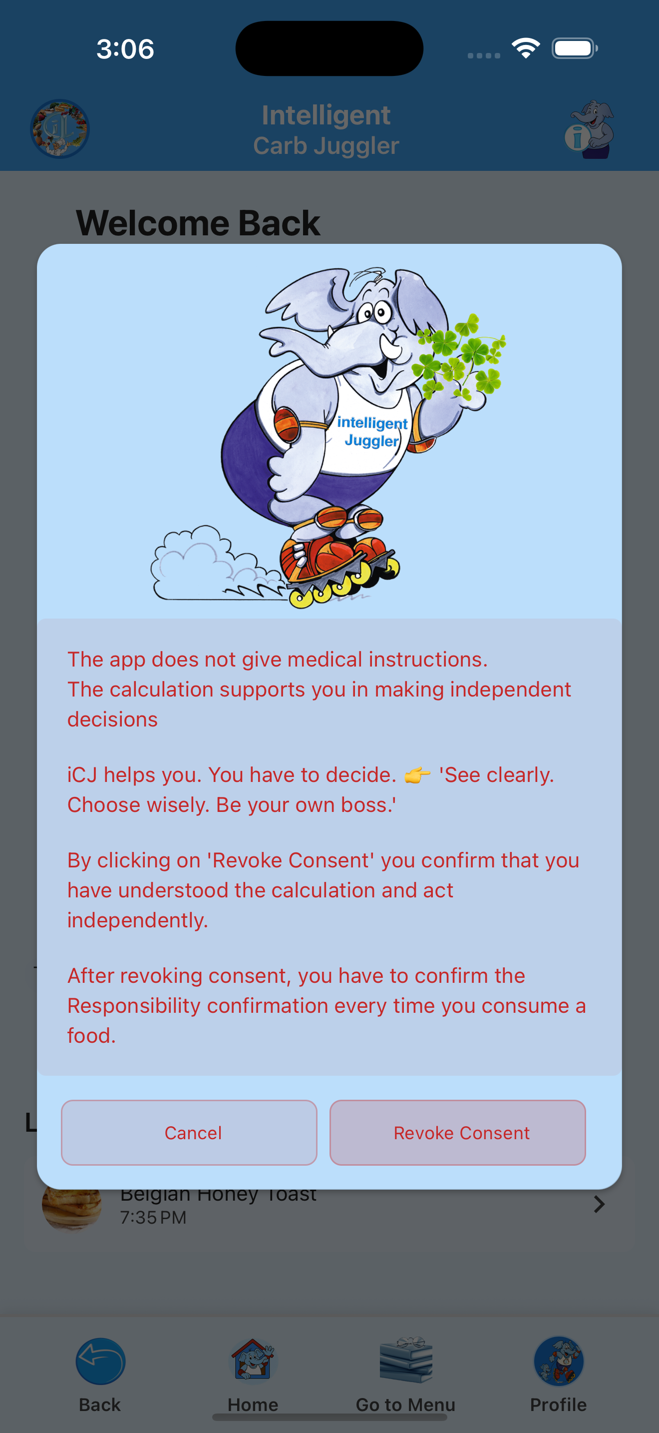 iCJ – Smart Nutrition & Diabetes Assistant gallery - Mobile view 10
