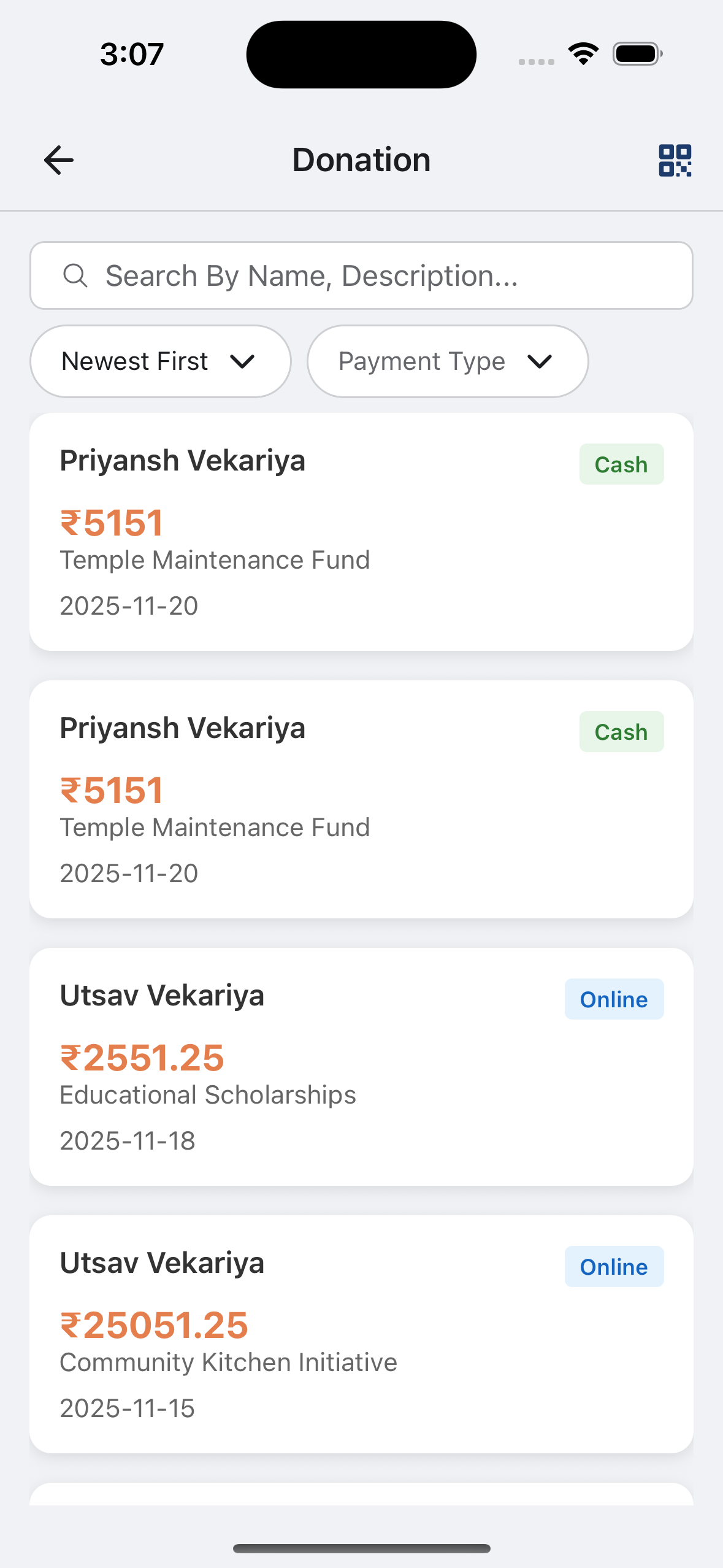 Vekariya Parivar App gallery - Mobile view 11