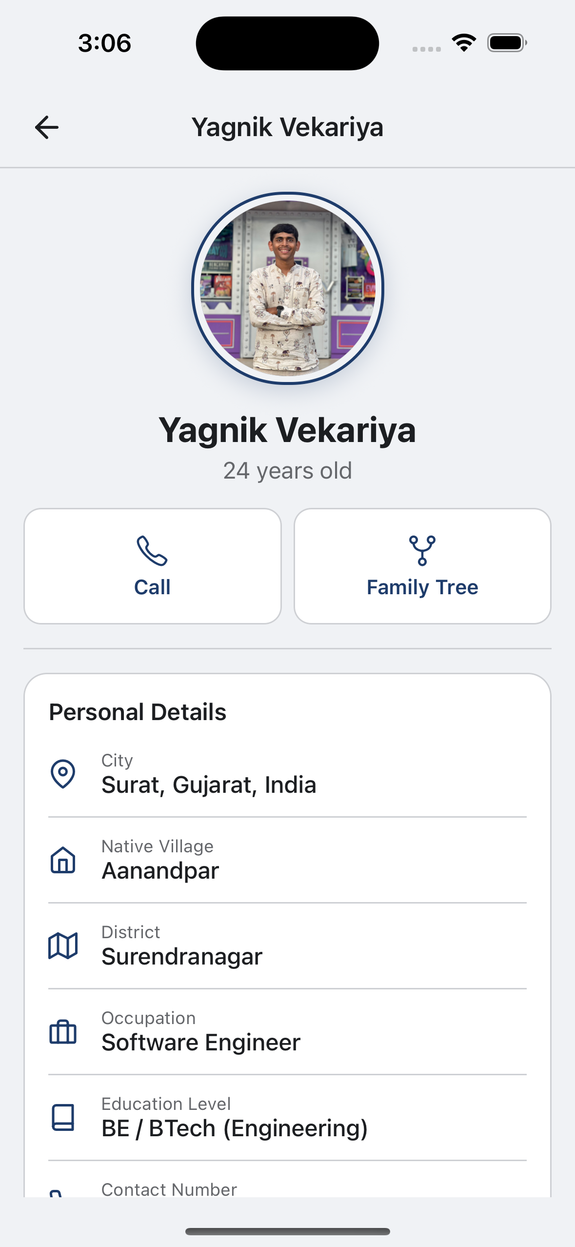 Vekariya Parivar App gallery - Mobile view 8